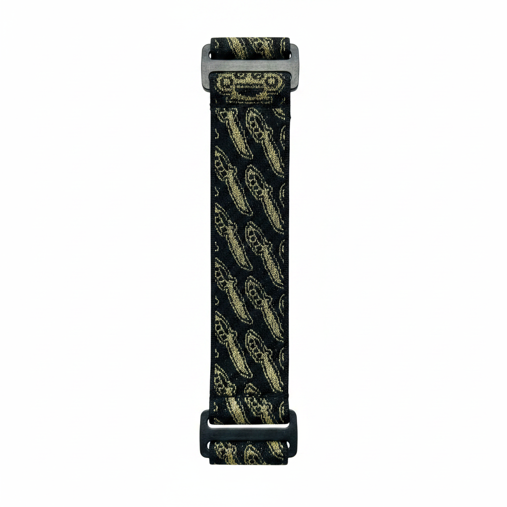 DMN8 Daggers Golden Sparkle Woven Strap