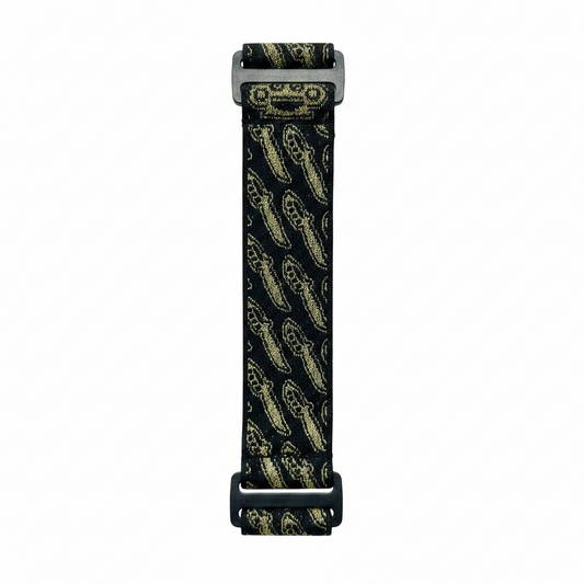 DMN8 Daggers Golden Sparkle Woven Strap
