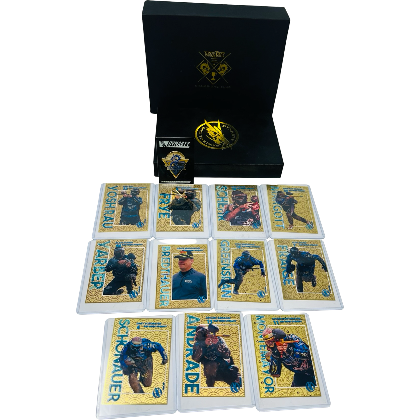 Dynasty Gen 1 Gold Trading Card Set