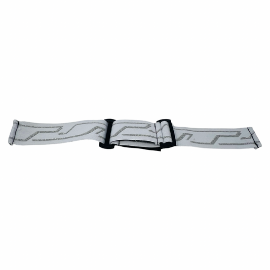 JT White Silver Sparkle Woven Strap *Brand New*