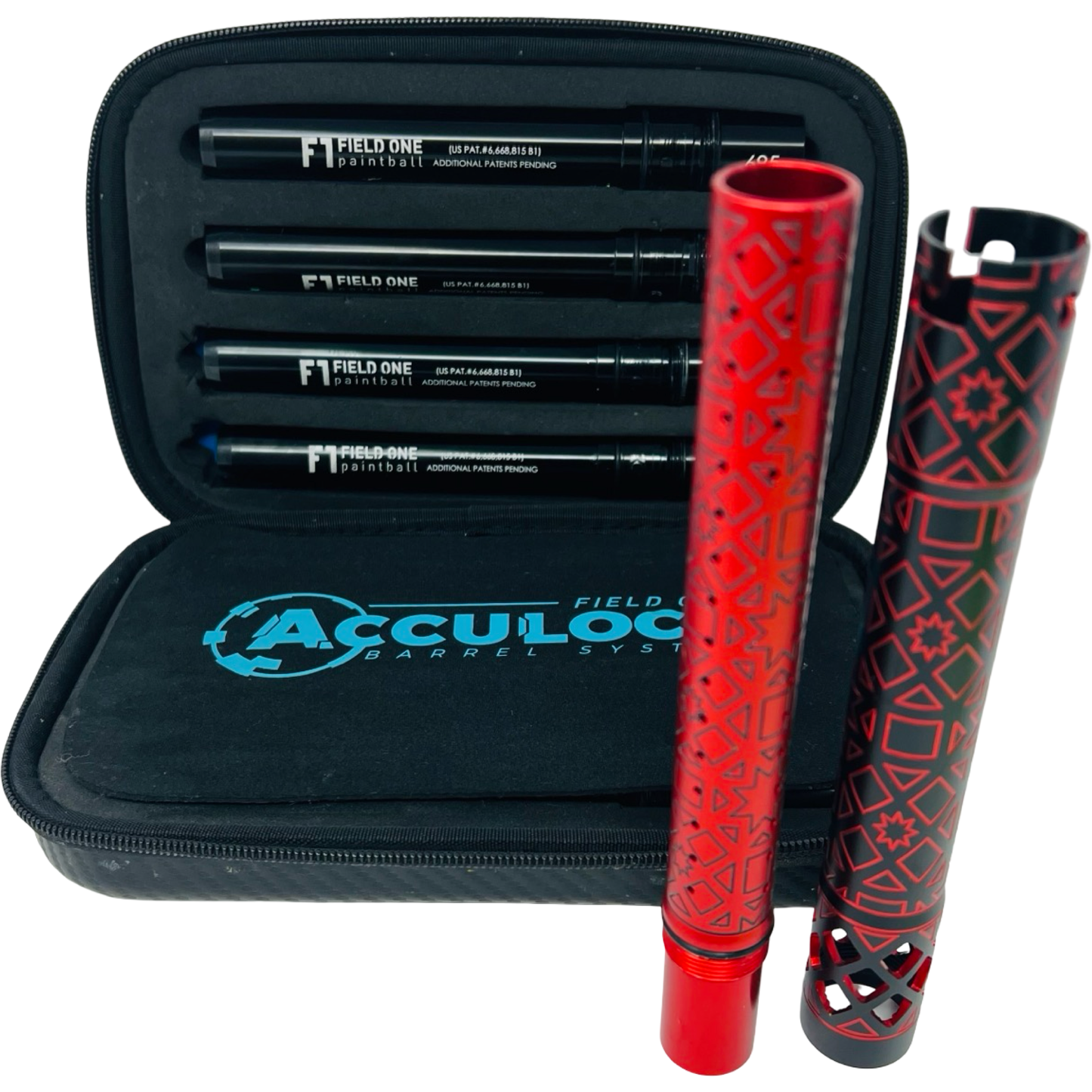 Hormesis F1 Acculock Barrel Kit - Black & Red