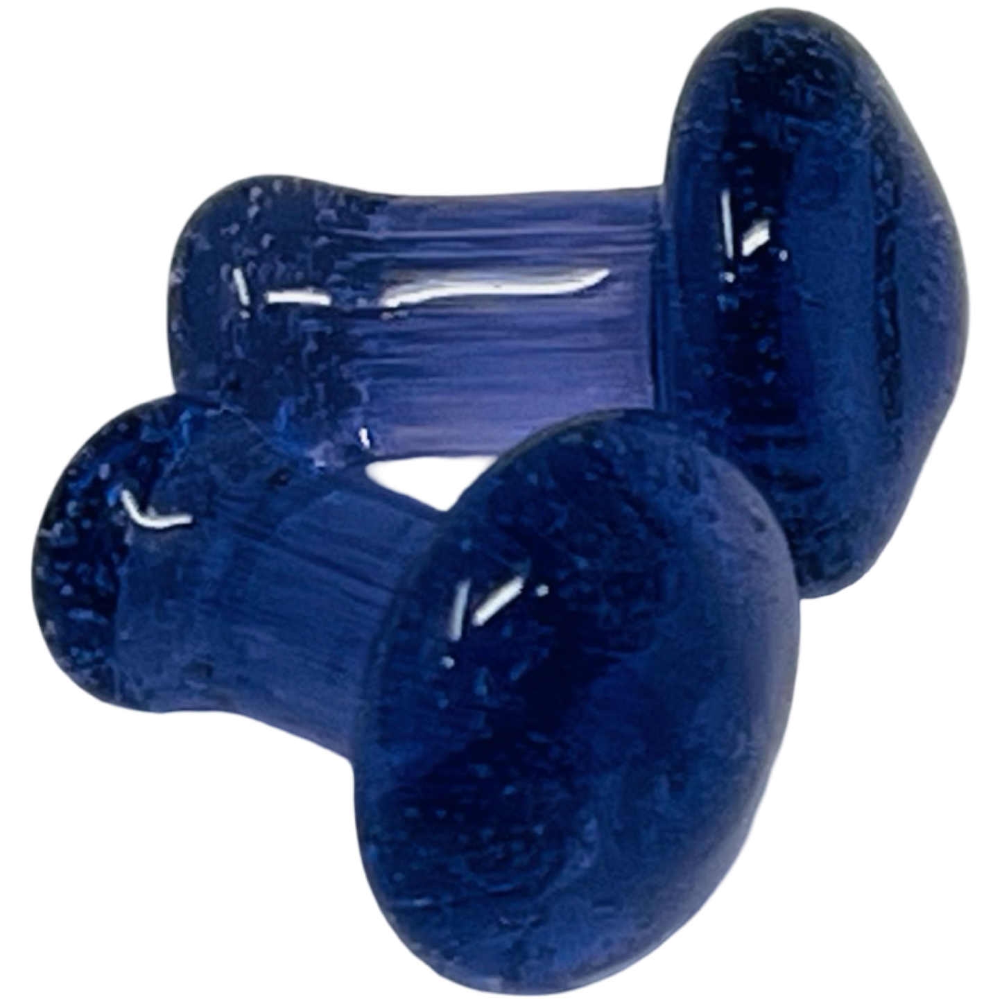 Purple Clear Glass JT Plugs