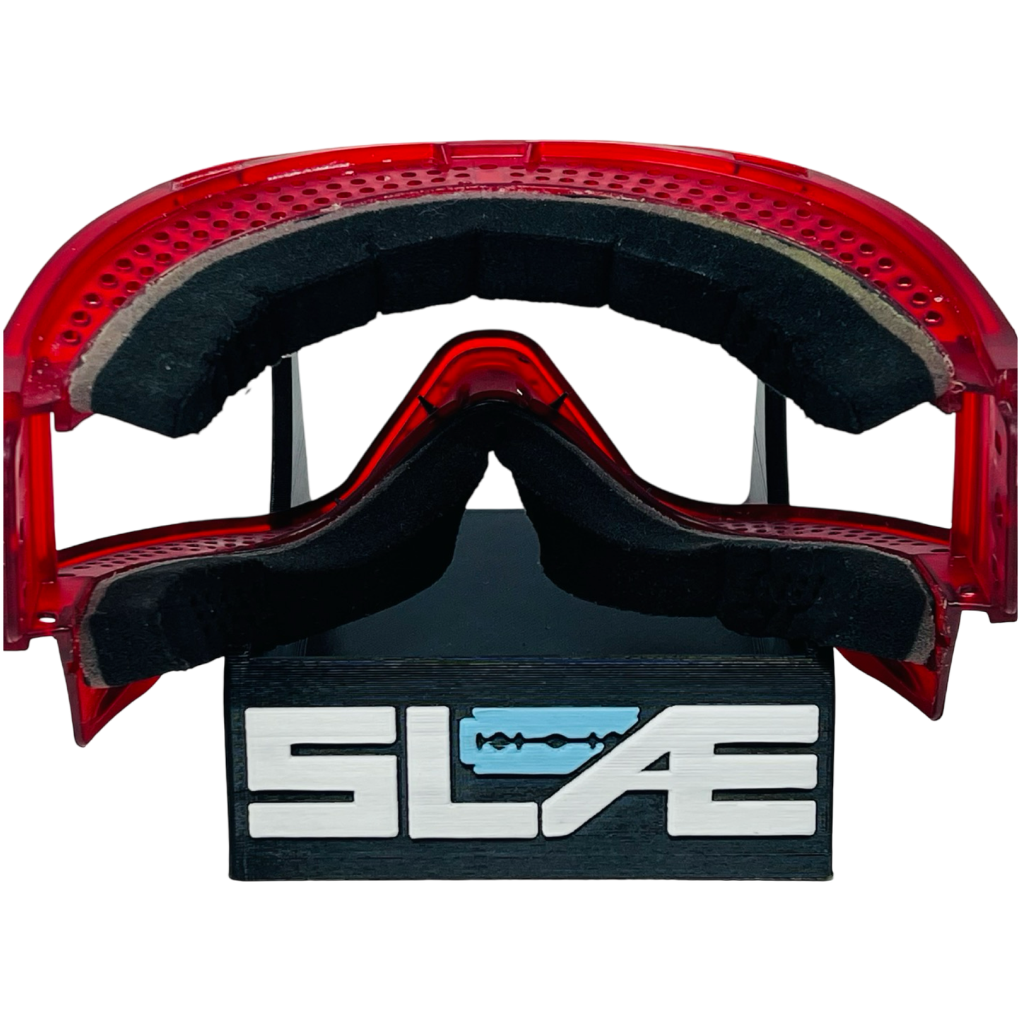 Red Clear Custom JT Thin Frames w/ G1 Foam