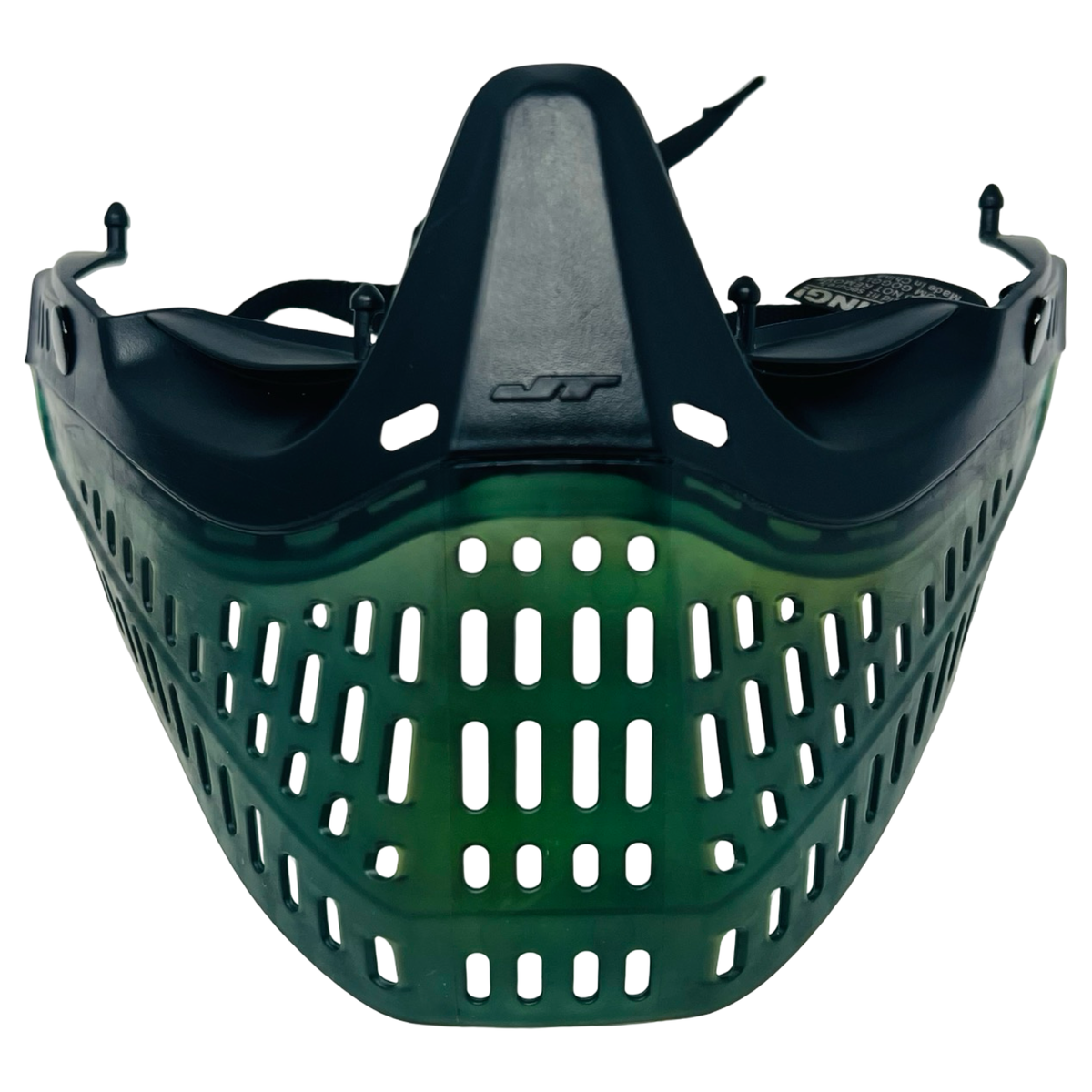 Hunter Green Clear JT Bottoms CUSTOM with Chinstrap