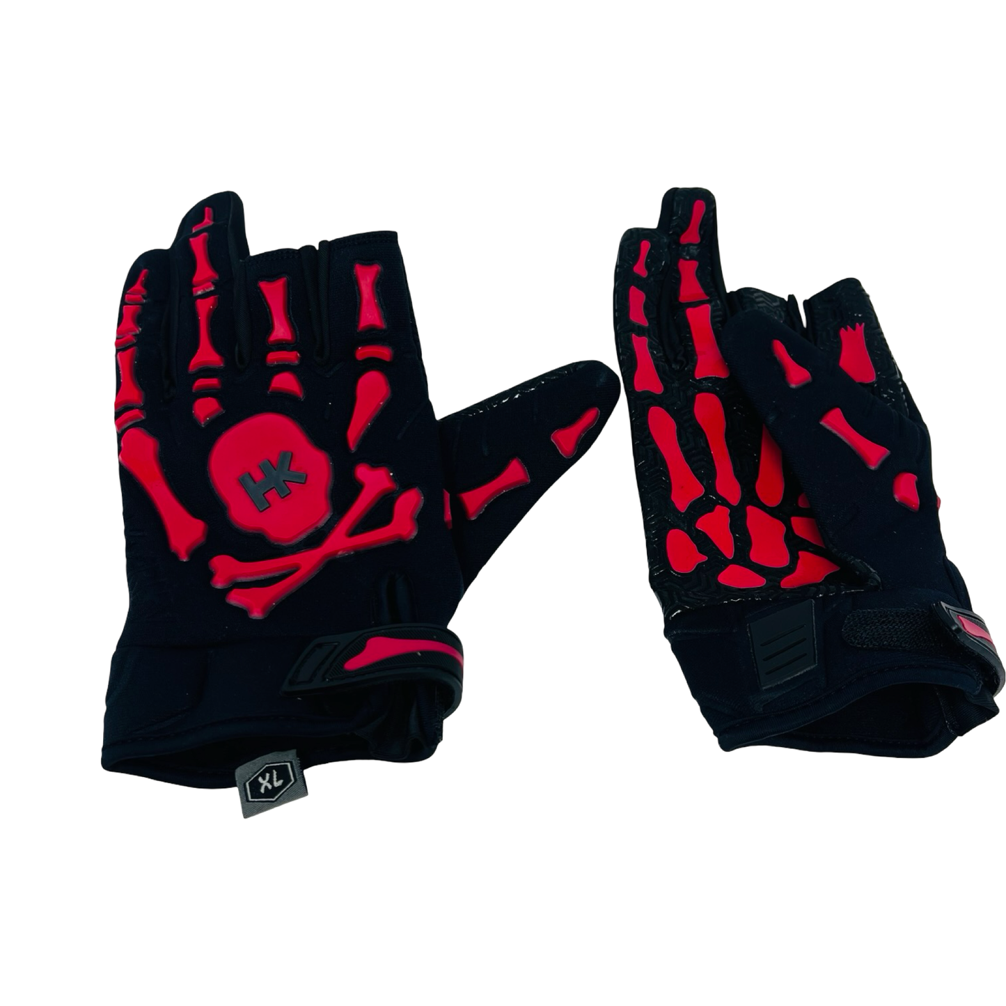 HK Gloves XL - Black / Red