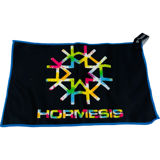 Hormesis Microfiber Towel - Black Rainbow *Brand New*