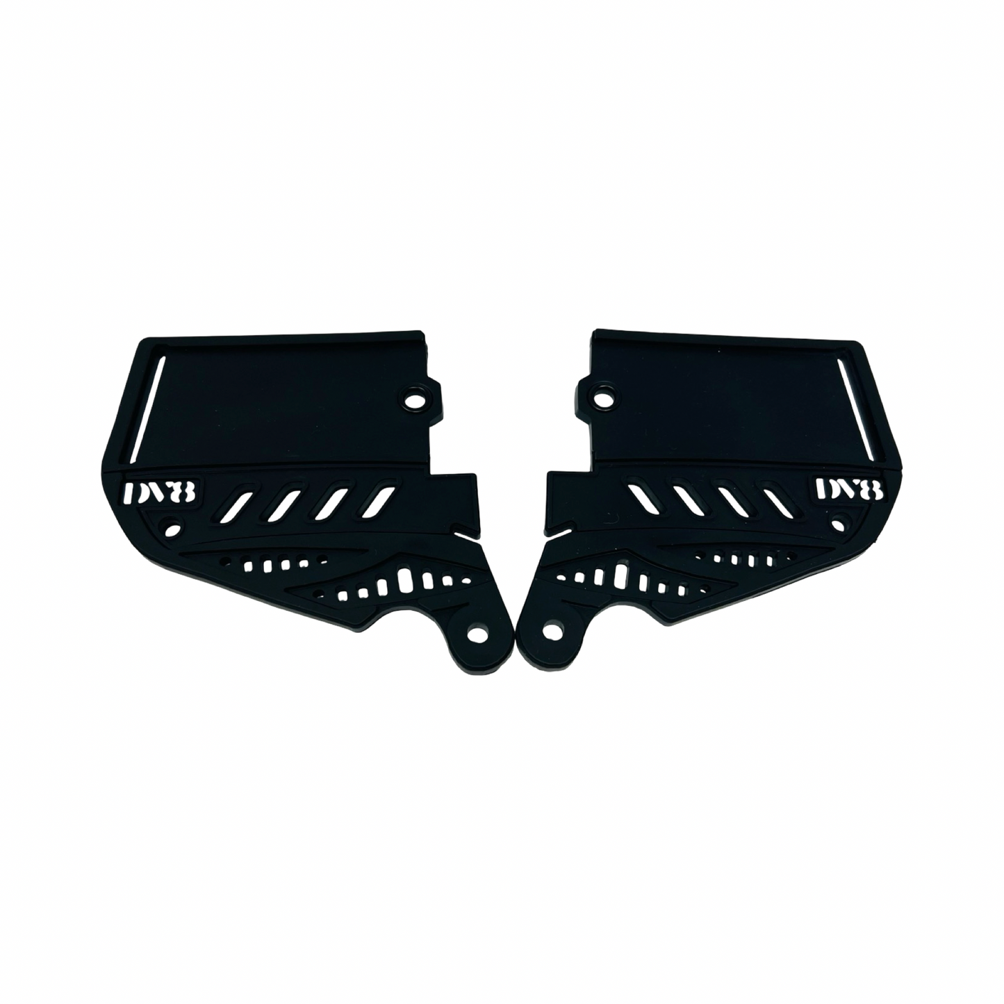 DV8 Solid Black JT Ears w/ White Logo