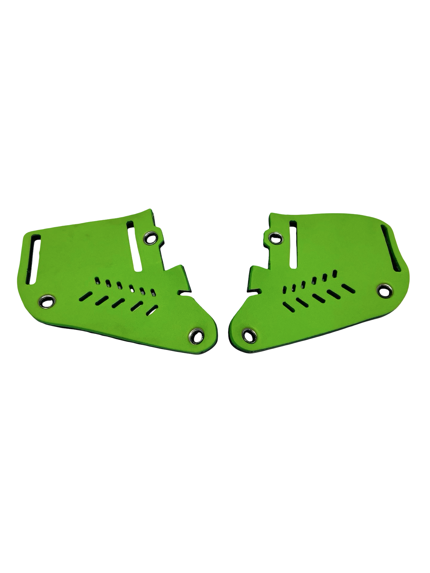 DV8 Black / Green Dual Ears (Rubber Outside Foam Inside)