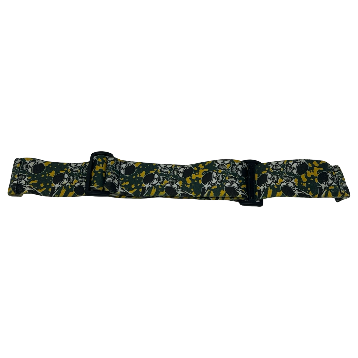 Sandana Flying Skulls Green & Gold JT Strap