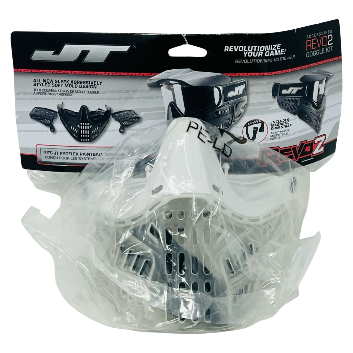 Revo 2 White Clear JT Bottoms & Ears Kit *Brand New*