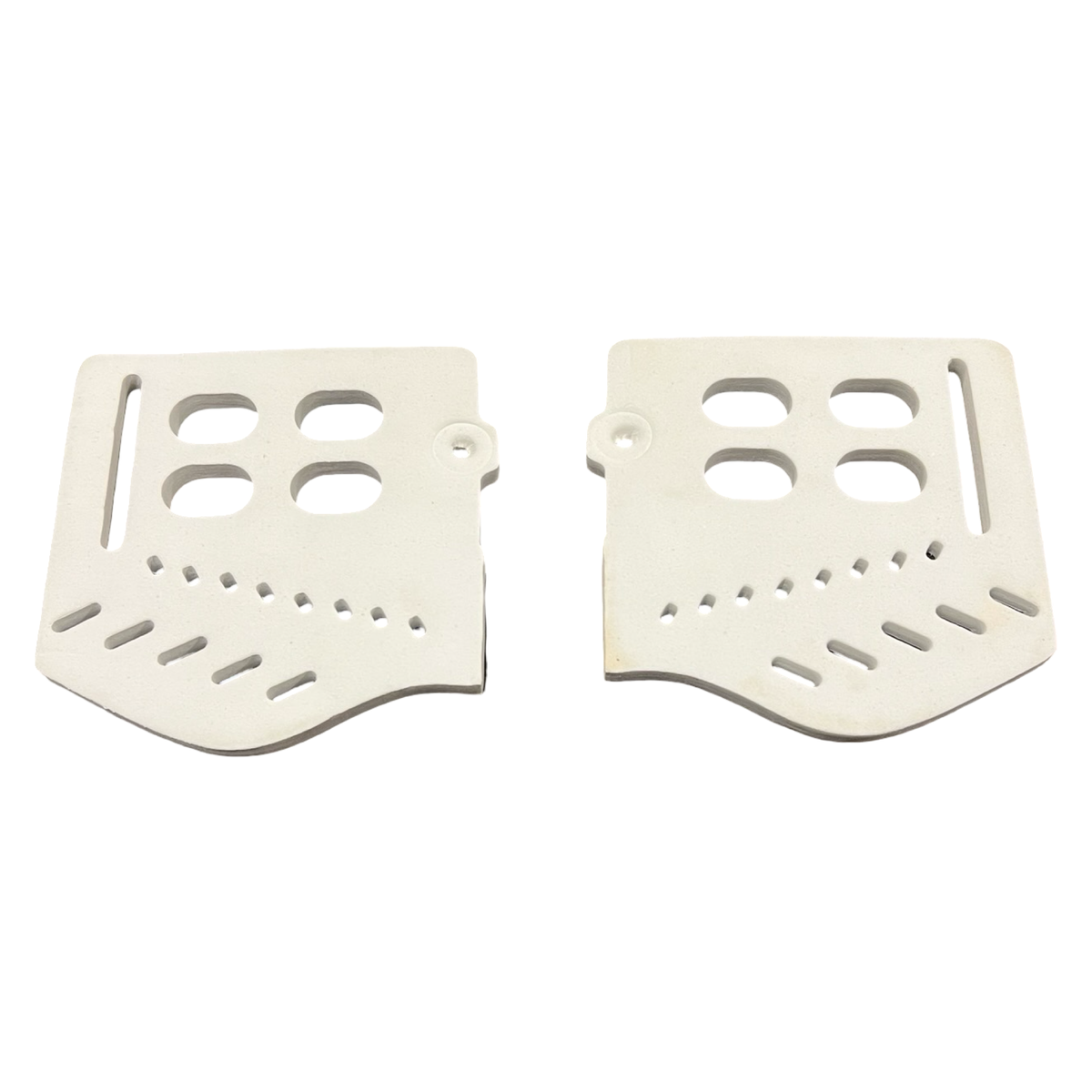 White Soft JT Flex 8 F8 Ears