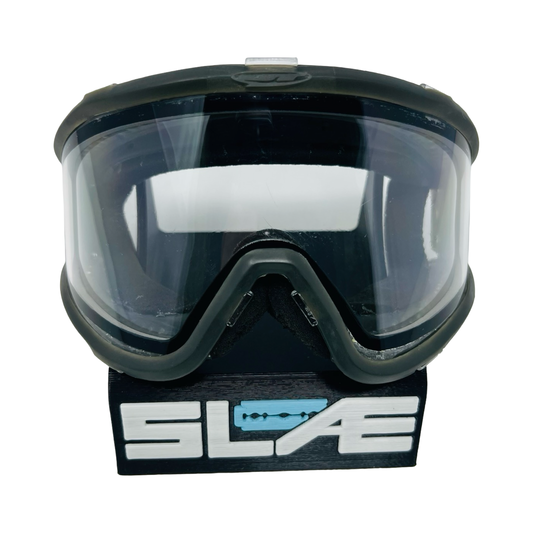 Graphite IZE OG Logo Thin JT Frames w/ Clear Lens