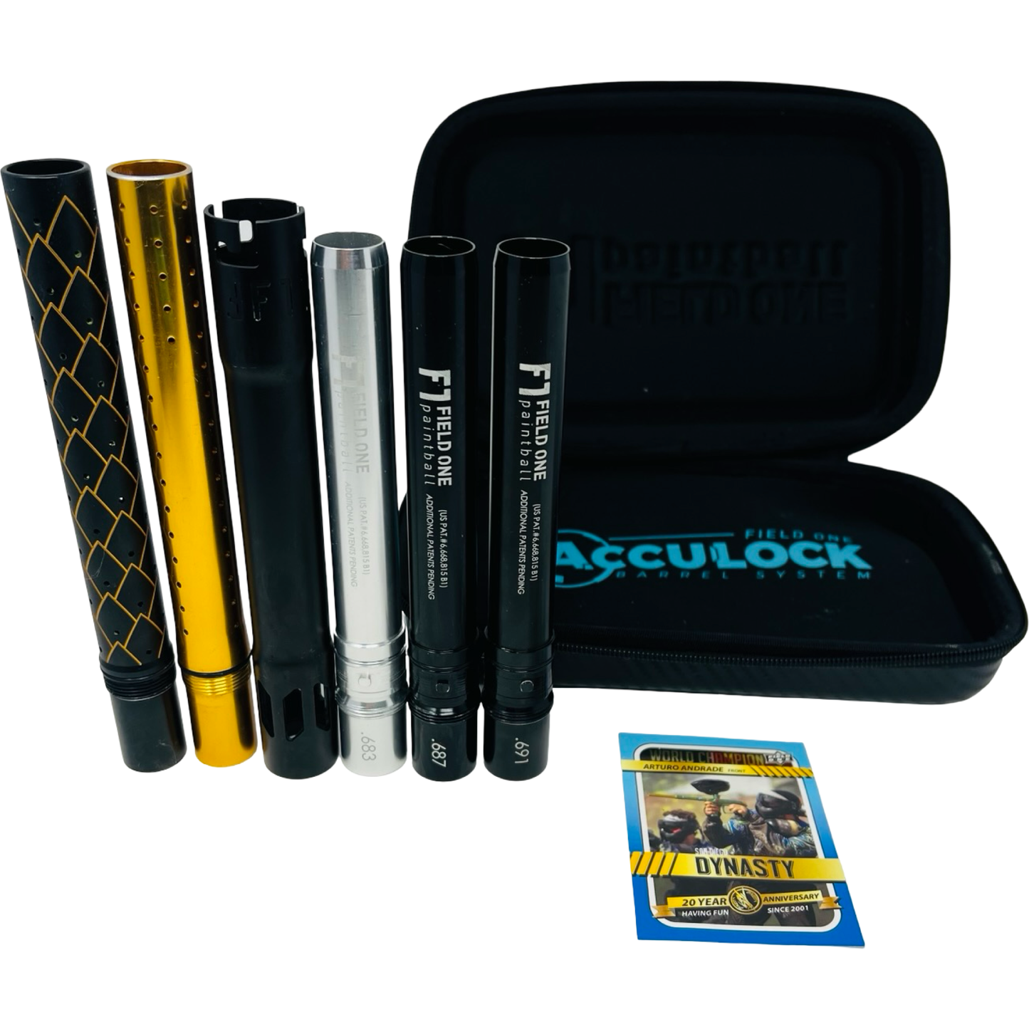 Hormesis F1 Acculock Barrel Kit - Black & Gold