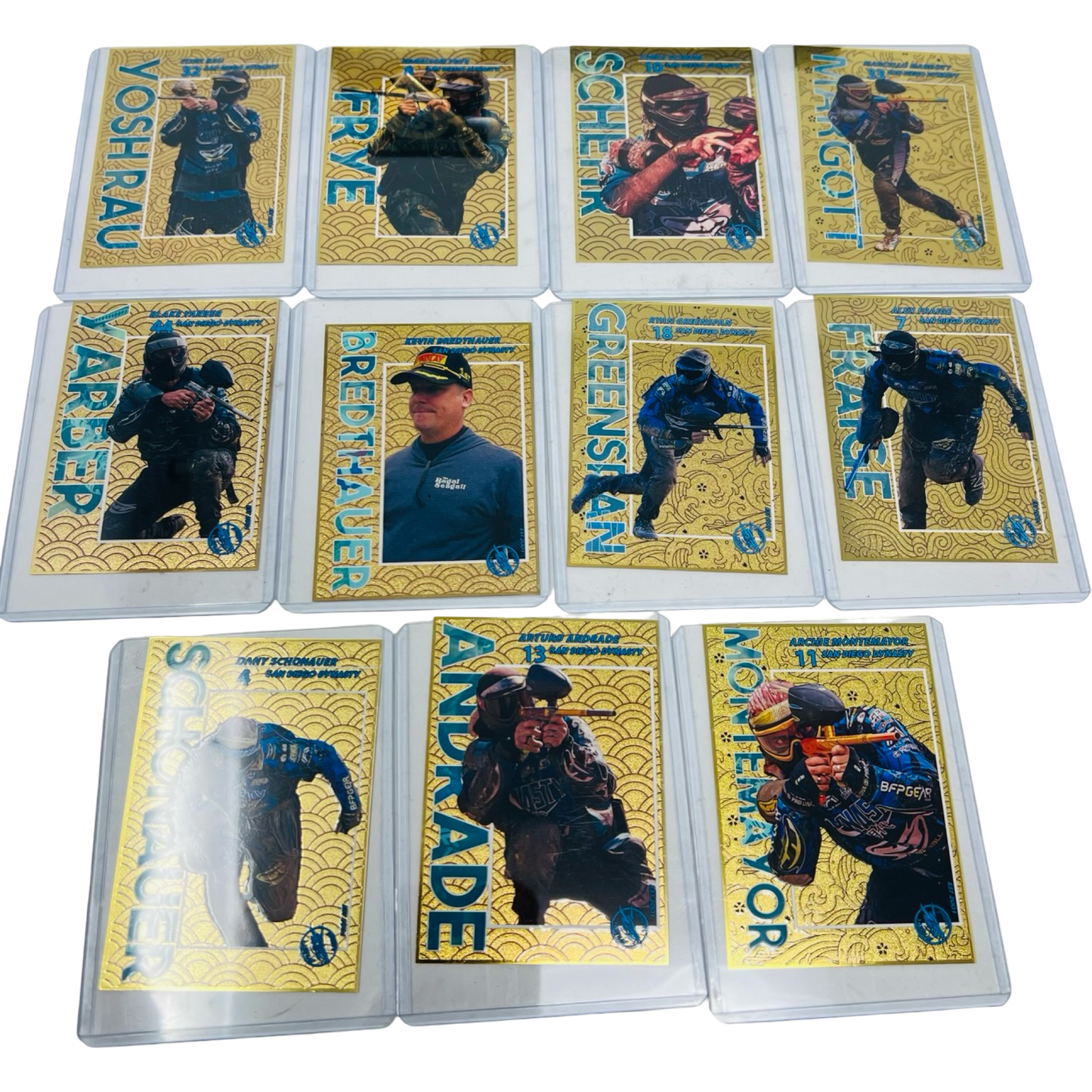 Dynasty Gen 1 Gold Trading Card Set