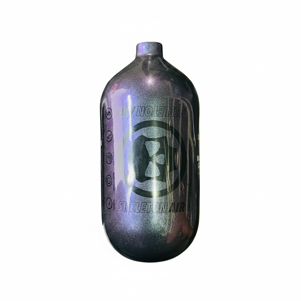 Infamous Purple Chameleon Skull 80ci Bottle Tank *RARE*
