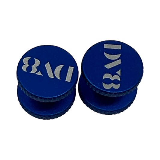 Blue DV8 Metal JT Hardware