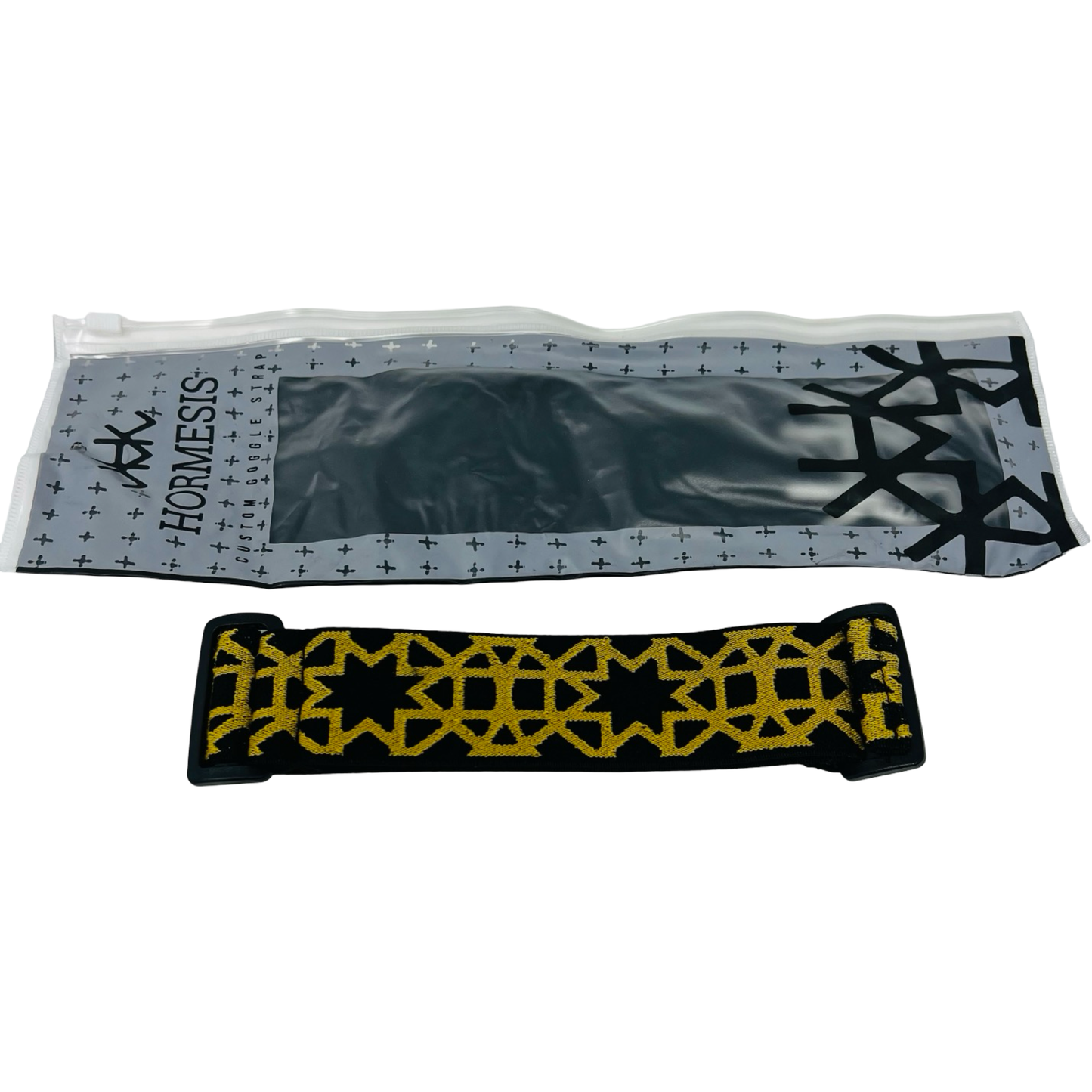 Hormesis Woven Goggle Strap - Gold Star *Brand New*