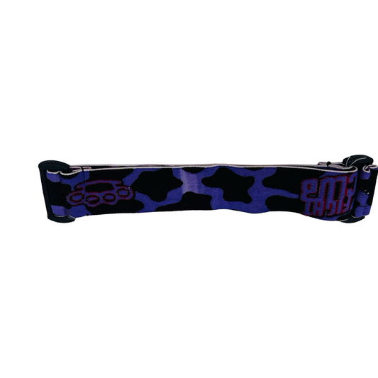 Fight Club Cow Strap Dyed Purple