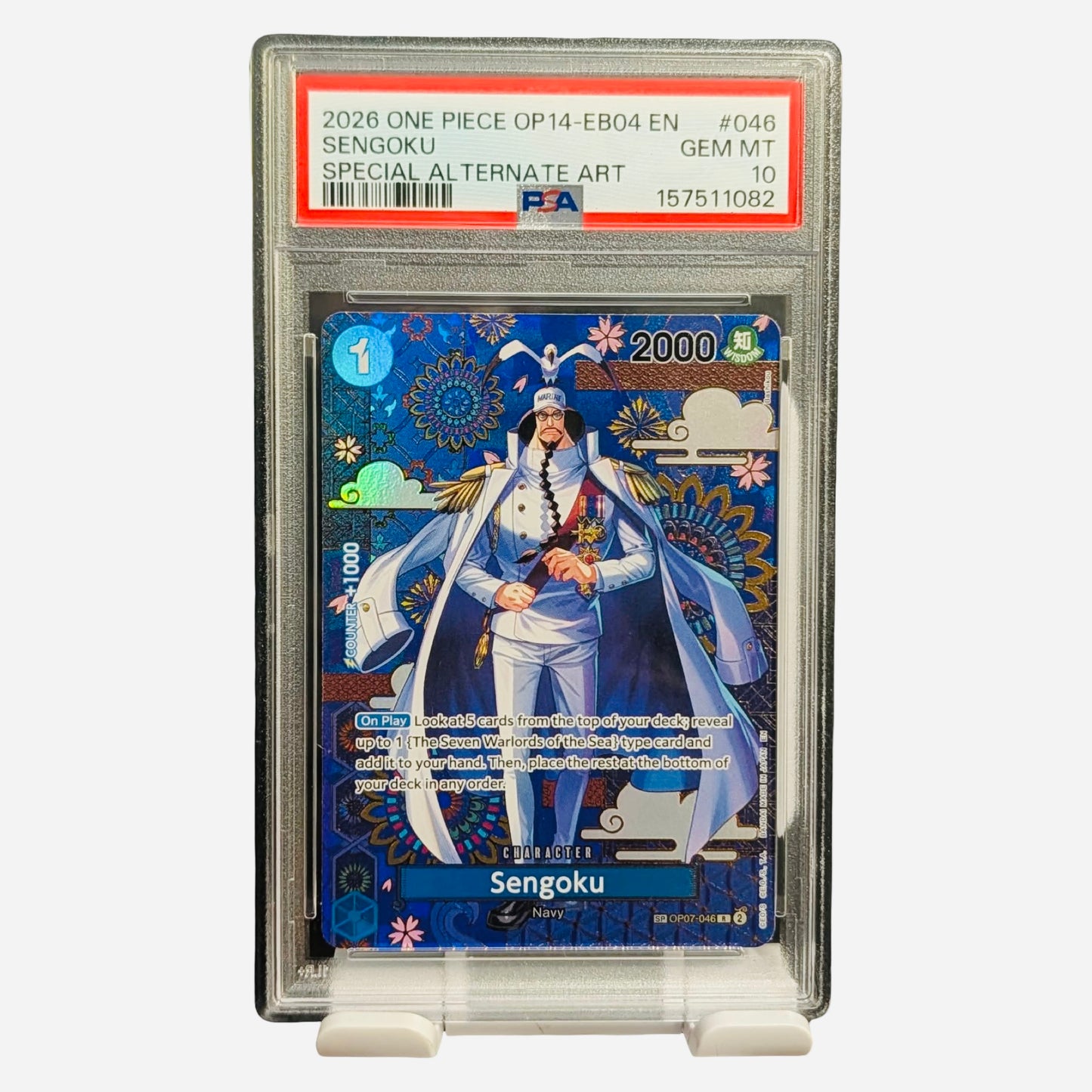 One Piece Sengoku (Special Alternate Art) PSA 10 Gem Mint