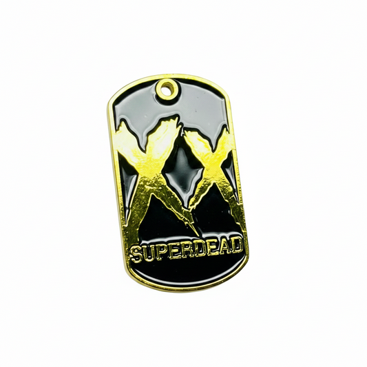 SuperDead SD Necklace Pendant Black / Gold