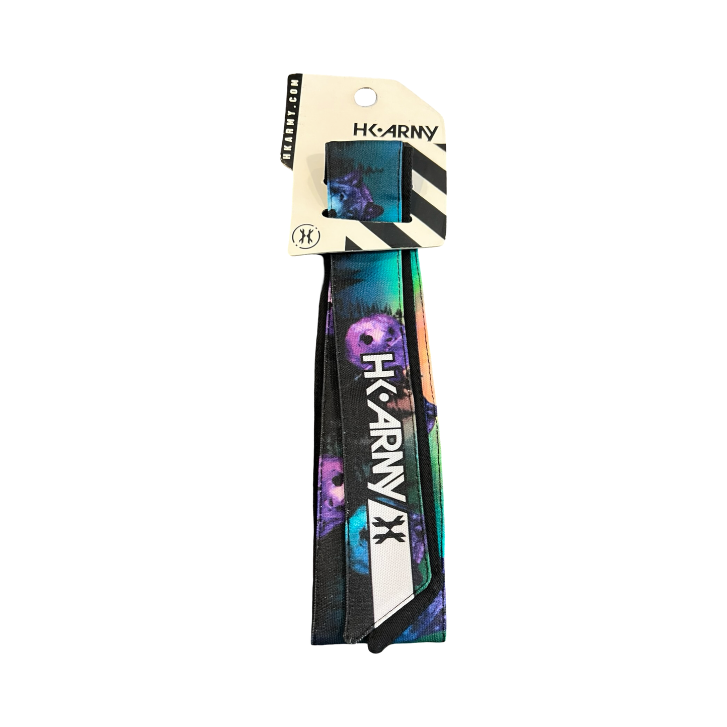 HK Headband  - Bllue / Purple / Green