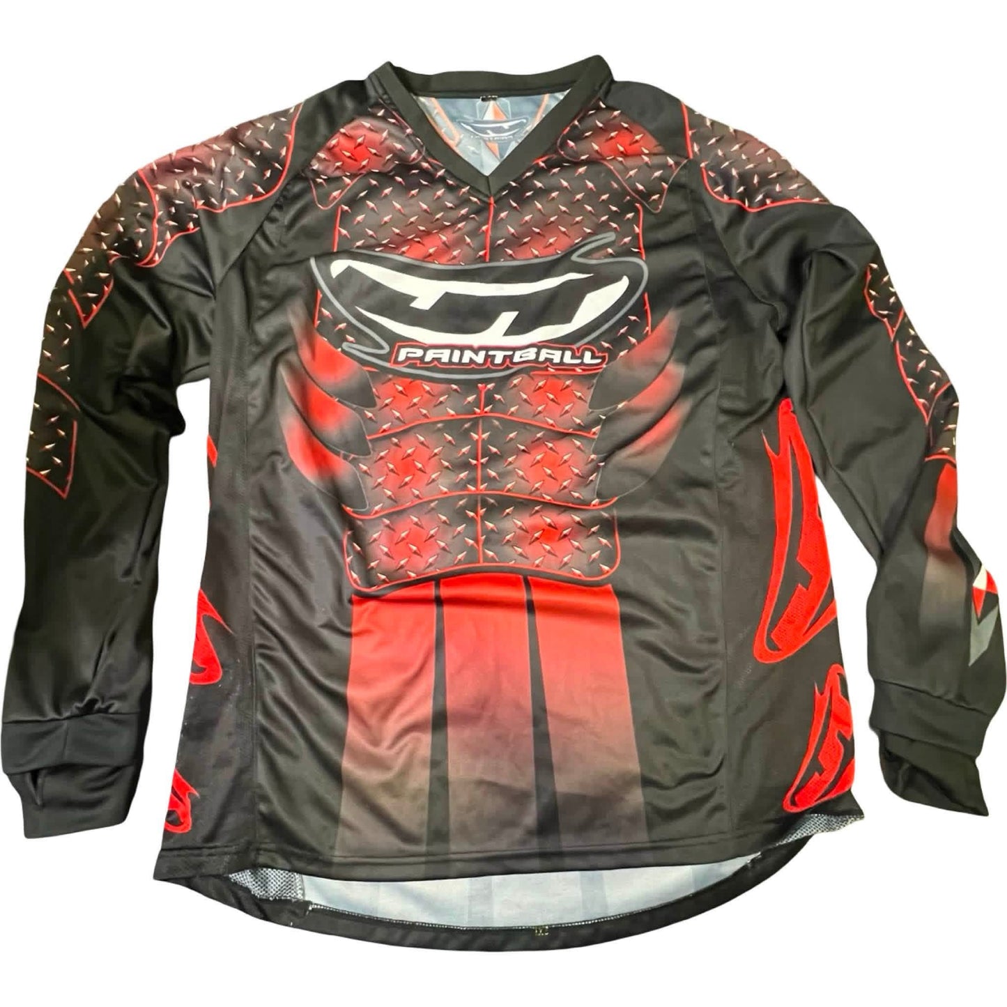 JT Diamond Plate Jersey 2XL - Red