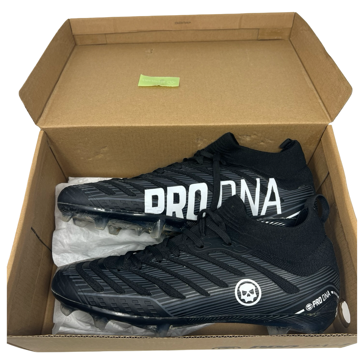 Infamous ProDNA Voltrax Cleats Size 10 *Used Once*