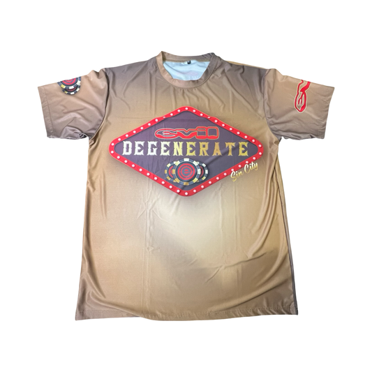 Evil PB Sin City Tan Dri Fit Shirt 2XL