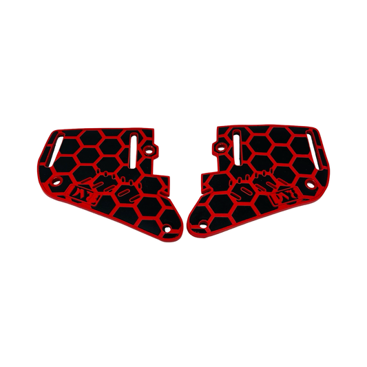 Red DV8 Dual Soft JT Ears (Rubber Outside Soft Inside)