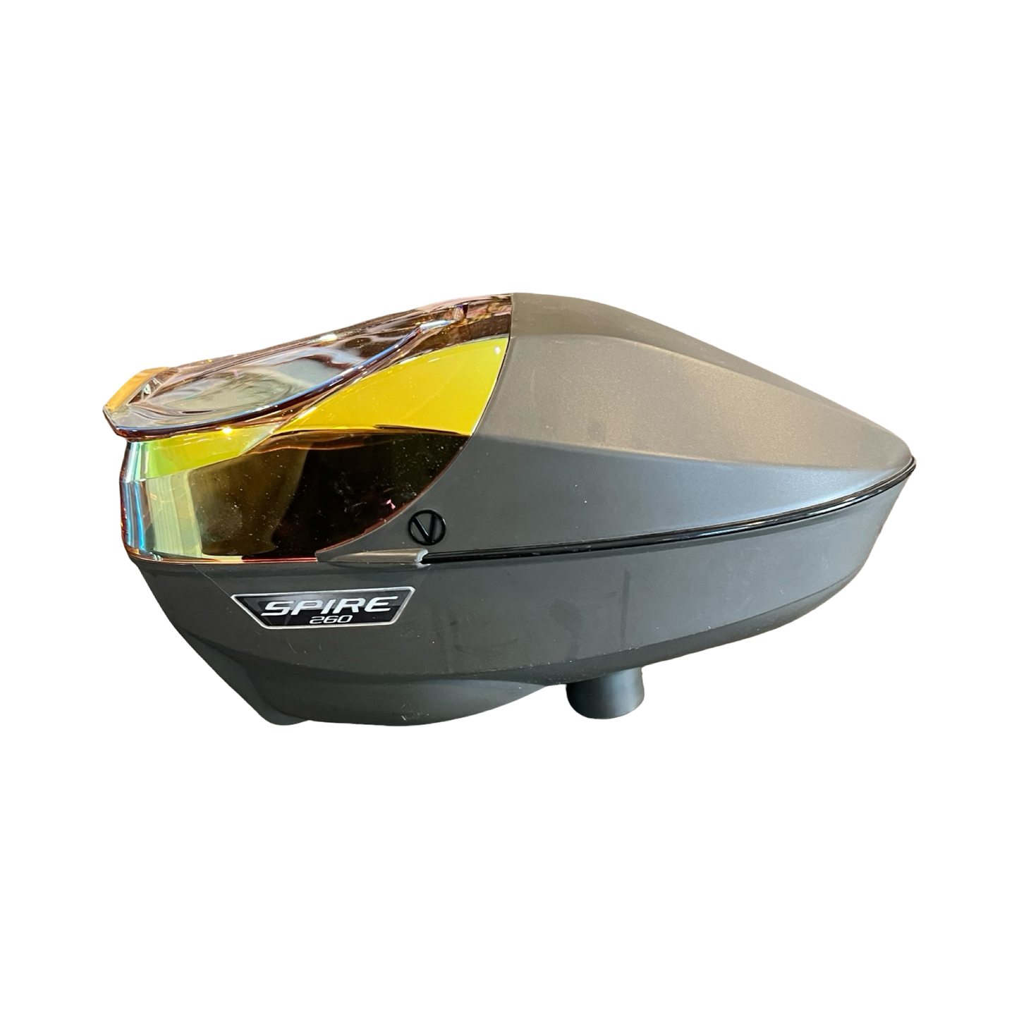 Virtue Spire 260 Hopper Loader w/ Yellow Prismatic Top Shell & Rain Lid