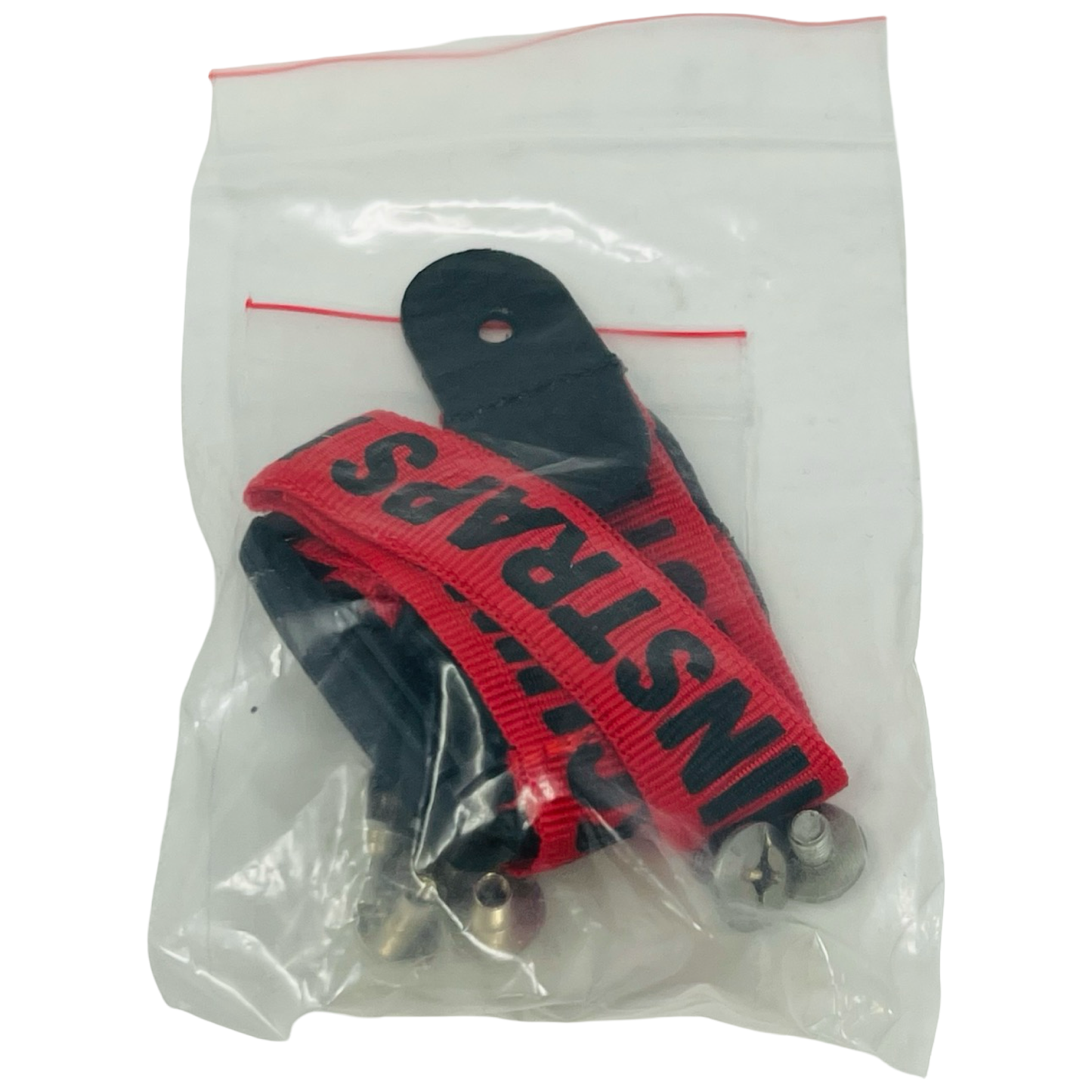 JT Red Chin Strap with Hardware - UNDR