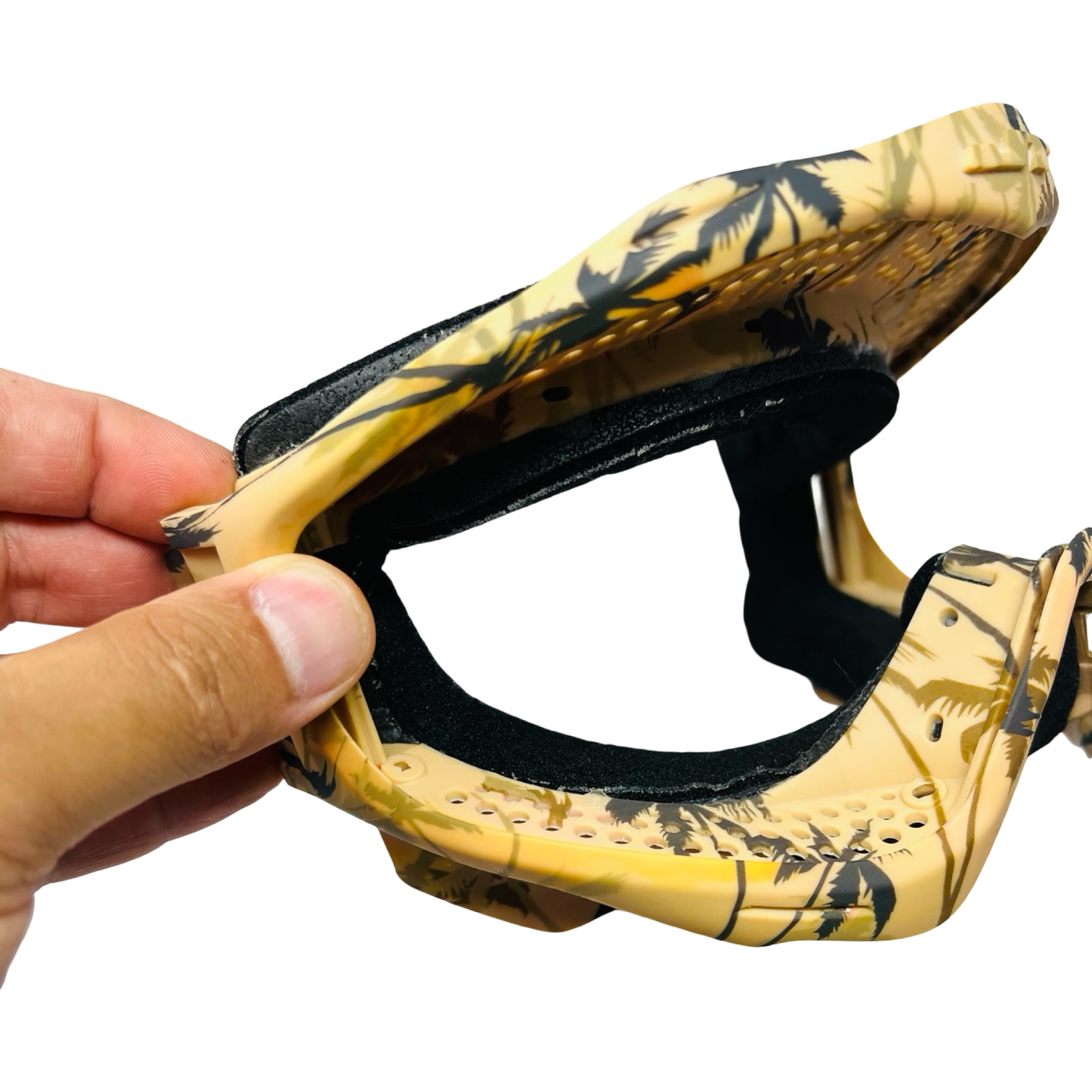 Tan Palm Trees JT Frames w/ Matching Ears (Used)