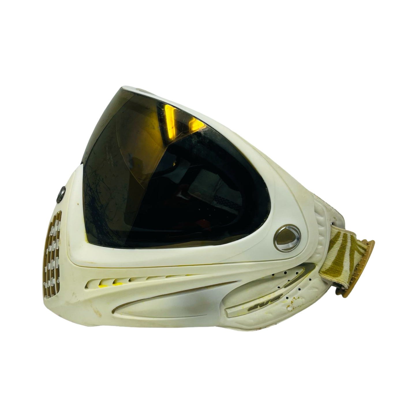 Dye i5 Mask - White / Gold