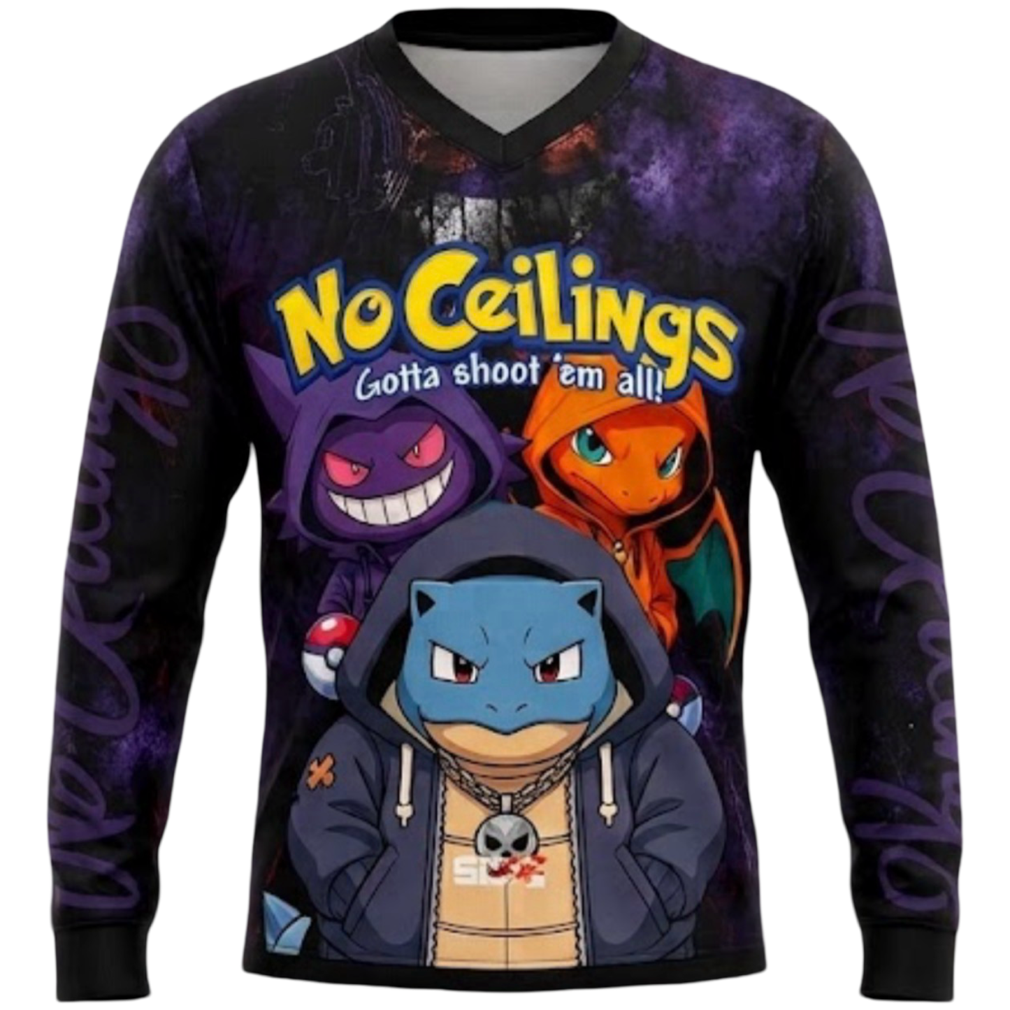 No Ceilings V3 “Gotta Shoot ‘Em All” Jersey (Pre-Order)