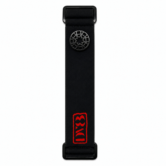 Black & Red DV8 Strap w/ Hormesis Pin