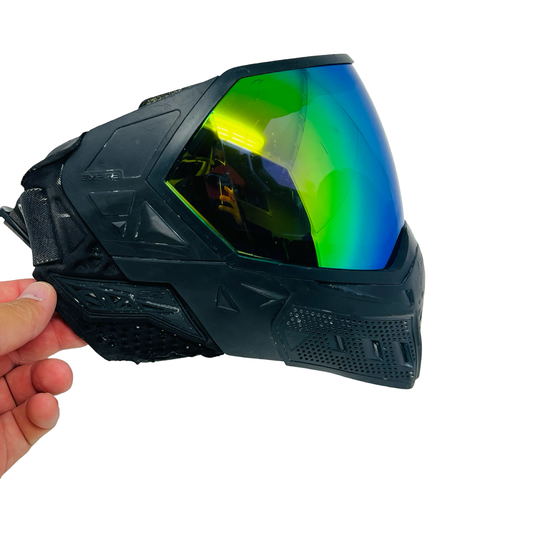 Blackout EVS Mask w/ Green Blue  Lens