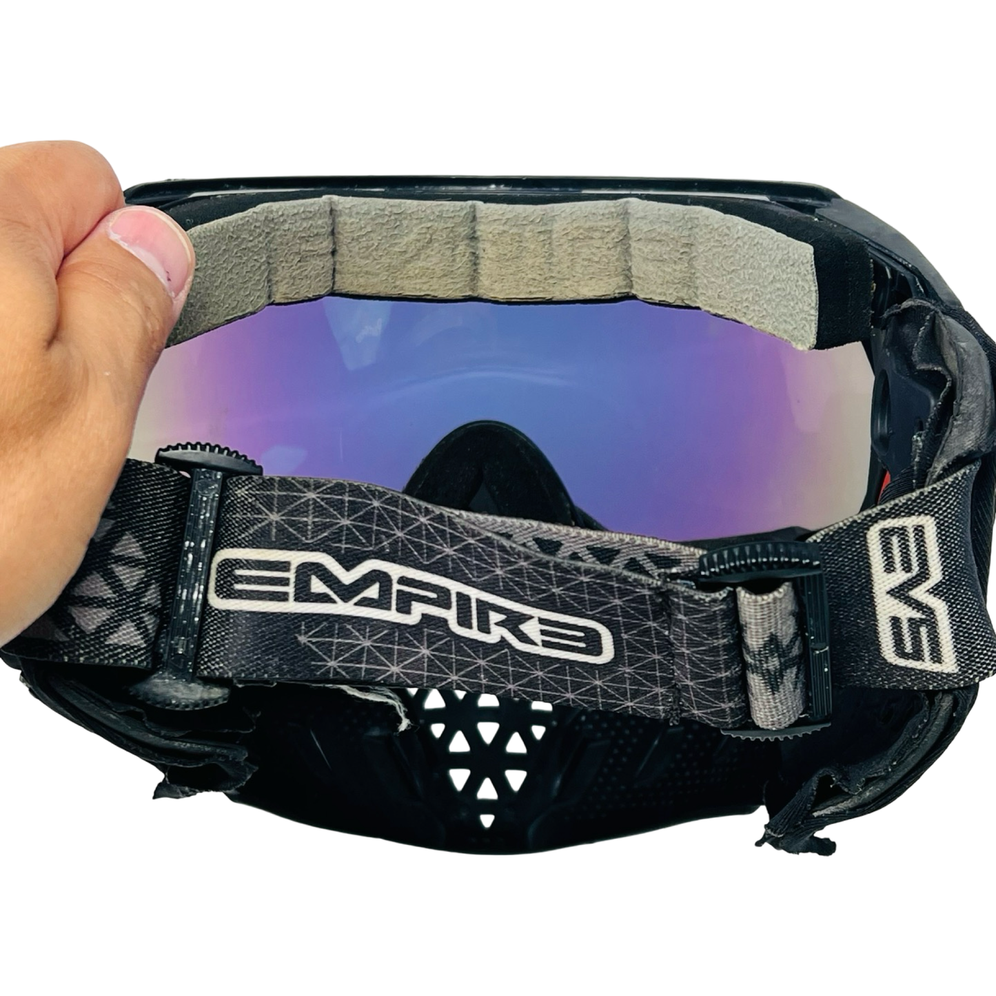 Blackout EVS Mask w/ Green Blue  Lens