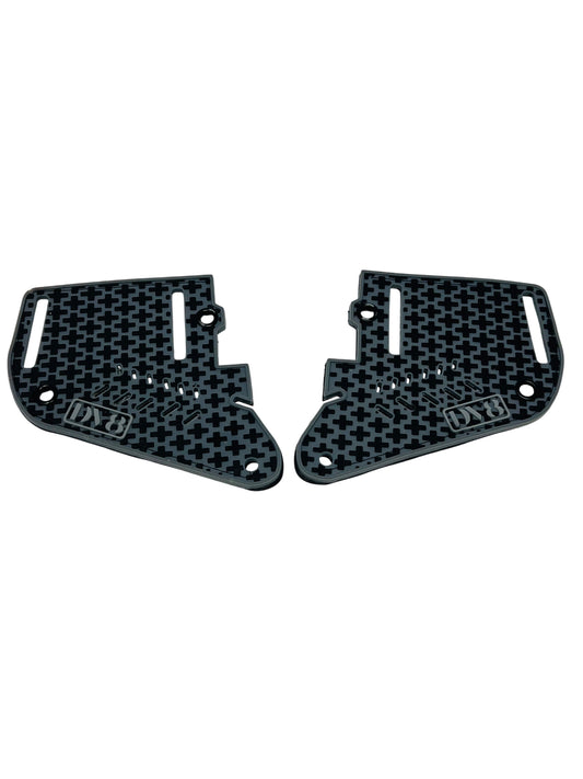 DV8 Dual JT Ears (Rubber Outside Soft Inside) - Black / Grey