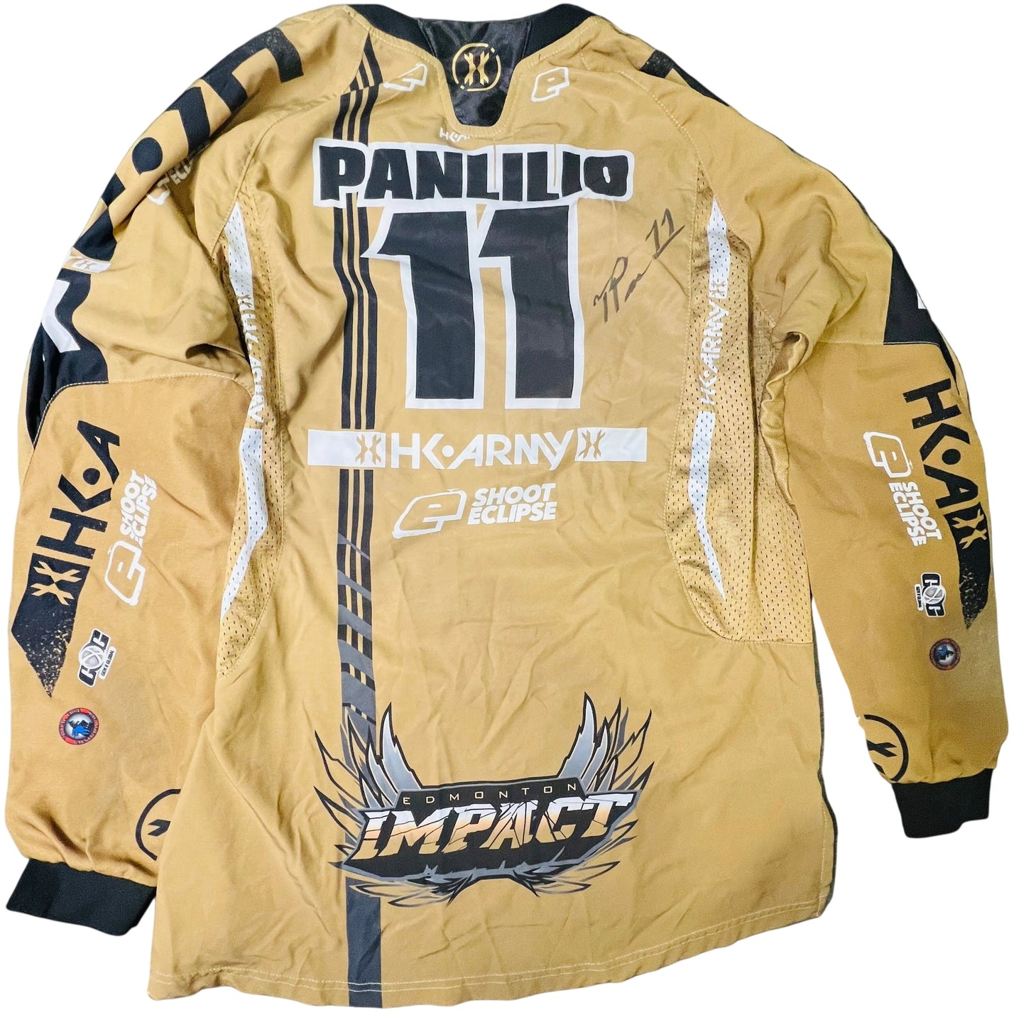 Edmonton Impact Jersey Signed (Panlilio) Large