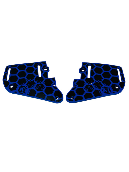 DV8 Dual JT Ears (Rubber Outside Soft Inside) - Blue